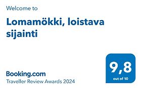 Lomamökki, loistava sijainti